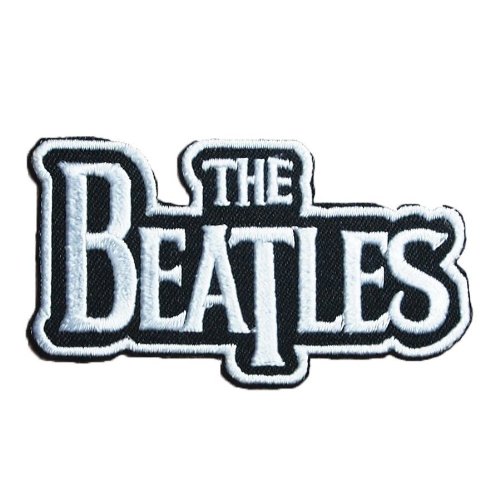 3.1" X 1.8" The Beatles Embroidered iron on patch metal punk hip hop band logo for t shirt hat jacket