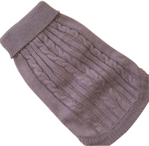Classic Straw-rope Pet Turtleneck Dog Sweater Puppy Apparel