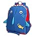 Yodo Little Kids School Bag Pre-K Toddler Backpack - Name Tag and Chest Strap, Shark