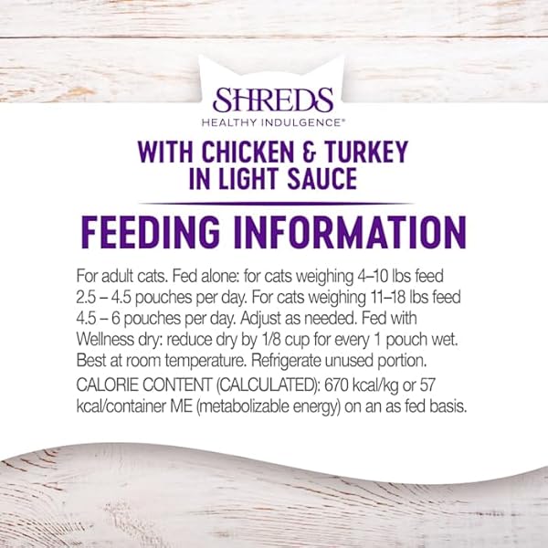 HEALTHY INDULGENCE® SHREDS CHICKEN & TURKEY