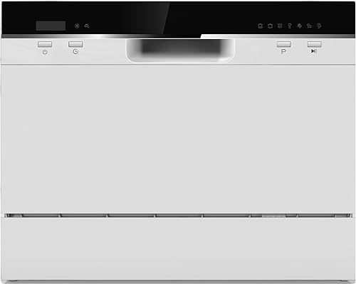 AUDEY 24 Electronic Countertop Control Dishwasher with