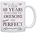 Birthday Gifts For All 60th Took 60 Years Awesome Funny Party Gift 11oz Ceramic Coffee Mug with Handle White