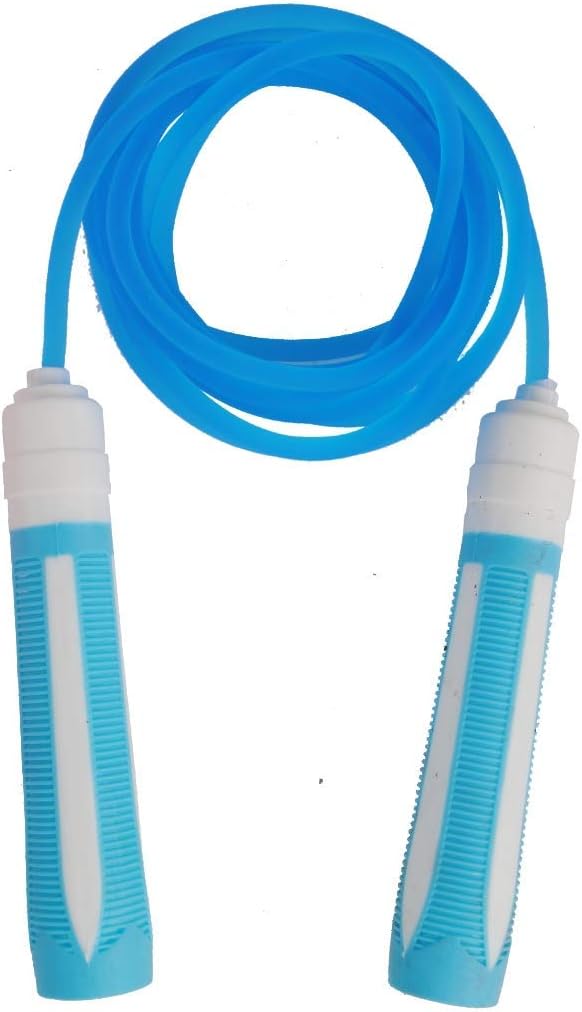 FITEX Skipping Rope Jumping Fitness Boxercise Plastic Handle Nylon Ropes For Fitness Gym Workouts Fat Burning Exercises & Boxing Game.