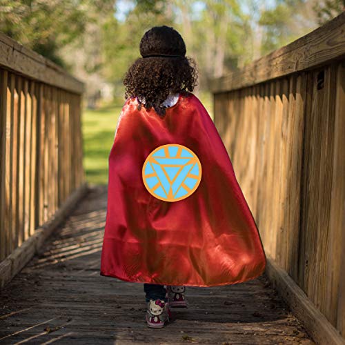 Fun Cartoon Capes Superheros Capes and Mask Dress Up Costume for Girls Boys - Thumbnail 7