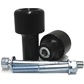 Shogun USA Made Suzuki GSXR600 GSXR 600 GSXR750 GSXR 750 2008 2009 2010 Black Frame Sliders RACE KIT BODY MOD REQUIRED LEFT SIDE - 750-5449