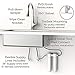 Pfister F529FCYS Clarify Xtract Pull Down Kitchen Faucet with Integrated GE Filtration System, Stainless Steel