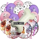 17pc GIRL Puppy Dog Pals Birthday Party Latex Balloons balloon decoration supplies decorations