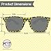 M & M Products Online Emoji Sunglasses for Kids: (1) Pair of Children Sunglasses - Frame Designed with Popular Emoji Faces - Lifetime Replacement - Great for Pool Parties, The Beach, & Party Favors