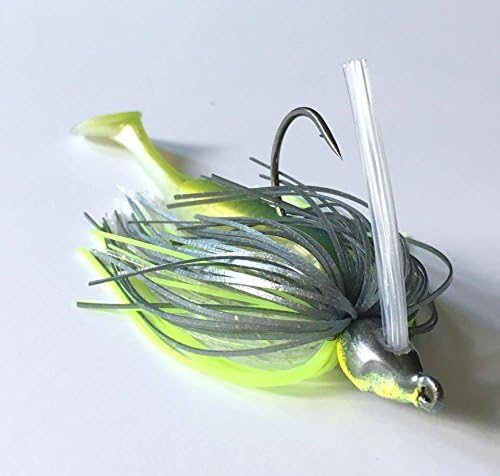 Screwy Lewy Lures Paddle Tail Bass Jigs (Sexy Shad, 1/4 oz)