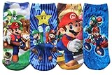 Gillbro Super Mario Ankle Socks 4 Pack