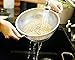 chéri d'amour Colander, Top Rated Micro-Perforated, Stainless Steel, Heavy Duty Handles and Stable Base
