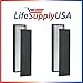 2-Pack True HEPA Filter Replacement - Compatible with FLT5000/FLT5111 AC5000 Series Air Purifiers