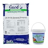 Jack's Fertilizer, 20-20-20, 25 lb. bag
