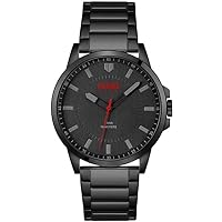 HUGO Analoge Multifunctionele Quartz Horloge voor Mannen #LIT Multi Collectie met Wit met Rode Details Siliconen Armband - 1530406
