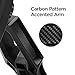 Spigen Kuel H36 Car Phone Mount Universal Magnetic Car Phone Holder with Carbon Fiber Pattern Compatible with Most Smartphones