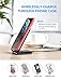 ELLESYE Wireless Charger, Qi Wireless Charging Stand Compatible with iPhone 11/Pro Max/Xs Max/Xs/XR/X/8/8 Plus, Galaxy S10/S10+/Note10/S9/S9+/Note9/S8/S8+ and All QI-Enabled Devices(with 2A Adapter)