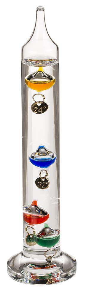 ootb 18cm Glass Galileo Thermometer, blue, 71/3197