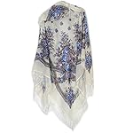 Pavlovo Posad Russian Shawl Pashmina Scarf Wrap Wool