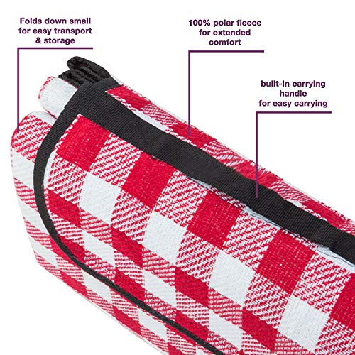 FYL Extra Large Proof Beach Picnic & Outdoor Blanket with Waterproof Backing-80 90"