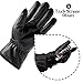 FAMY Quality Men's Winter Outdoor Extreme Winter Touchscreen Classic Motorcycle Gloves Cycling Soft Simulated Leather Windproof Waterproof Touchscreen Gloves