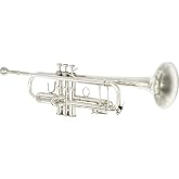 Bach 180S37 Stradivarius Series Bb Trumpet Silver Yellow Brass Bell 1st and 3rd Trigger