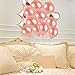 ZSNWGZ Sweet 12th Birthday Decorations Party Supplies,Rose Gold Number 12 Balloons,12th Foil Mylar Balloons Latex Balloon Decoration,Great 12th Birthday for Girls,Women,Men,Photo Props