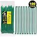 Nylon Zip Ties Heavy Duty- 8 Inch Green,Multi-Purpose Self Locking Cable Ties， Ultra Strong Plastic Wire Ties with 50 Pounds Tensile Strength, 100 Pieces.