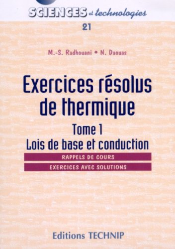 Exercices résolus de thermique