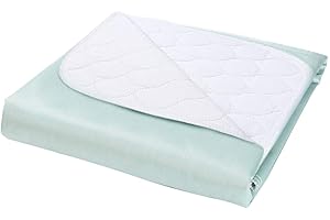 Reusable Waterproof Bed Incontinence Pad - Washable Mattress Protector Sheet Under pad for Protection-Elderly Seniors, Kid an