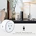 WiFi Mini Smart Plug Outlet, No Hub Required, Works with Amazon Alexa Echo and Google Assistant, Remote Control with Timing and Countdown Function, Bropang Wireless Outlet Wi-Fi Plug P1 (1 Pack)