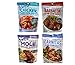 Frontera Gourmet Mexican Simmer Sauce 4 Flavor Variety Bundle, 1 Each: Chipotle Tinga Chicken, Red Chile Barbacoa, Oaxacan Red Chile Mole, and Garlicky Carnitas, 8 Oz. Ea. (4 Pouches Total)
