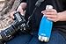 MIRA 12 Oz Stainless Steel Vacuum Insulated Water Bottle - Double Walled Cola Shape Thermos - 24 Hours Cold, 12 Hours Hot - Reusable Metal Water Bottle - Leak-Proof Sports Flask - True Blue