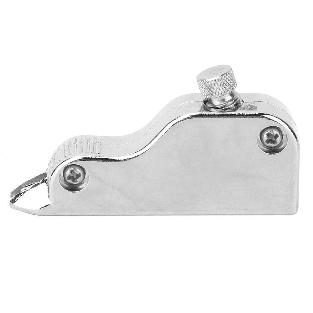 V-Gouge, Adjustable Metal V Grooving Tool for Leathercraft, Push Type Leather Folding Device for Box Corners and Crafts