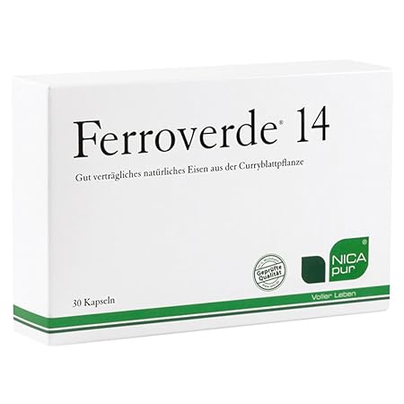 NICAPUR Ferroverde 14 Kapseln 30 St