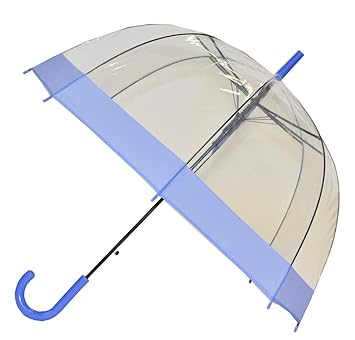 Amazon カフェディムリー バイカラーバードケージ傘 パープル 60