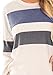 For G and PL Womens Color Block Striped Sweatshirt Cotton Long Sleeve Casual Tunic Tops Blue XL