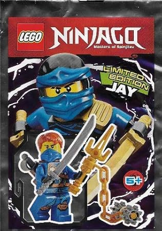 bekannt Ninjago - Limited Edition - Jay Minifigur mit Katana und Kettenwaffe 891615