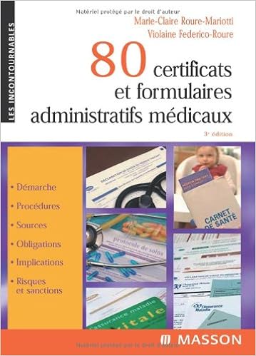 Résultat de recherche d'images pour "80 certificats et formulaires administratifs médicaux amazon"