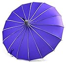 VIVISKY(TM) Pagoda Peak Old-fashionable Ingenuity Umbrella Parasol (purple)