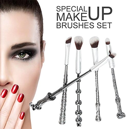 5pcs Magic Wand Brush Set Cosmetics Makeup Eyeshadow Brush