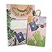 Eccolo Faux Leather Passport Cover and Luggage Tag Set (Vacay Cacti)