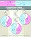 Unique, Gender Reveal Hanging Decorations, 26 Inches, Party Supplies - Pack of 3