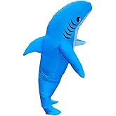 BeaiPuff Shark Costume Blow Up Costume Adult For Halloween Christmas Cosplay Party