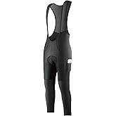 CEROTIPOLAR Thermal Fleece Cycling Tights, Bibs Tights, Bike Bibs Pants for Fall and Cold Winter