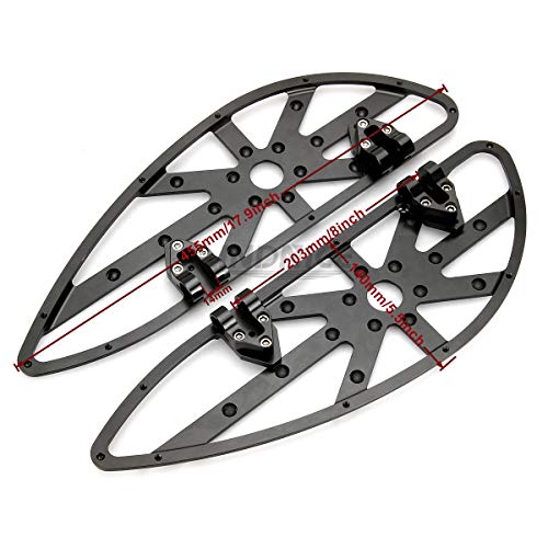Motorcycle Gauge floorboards for harley street glide special FLHXS passenger pegs electra glide flht shift lever harley brake arm lever 14-19