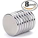 FINDMAG Powerful Neodymium Disc Magnets, Strong Permanent Rare Earth Magnets for Fridge, DIY, Building, Scientific, Craft, Office - 1.26