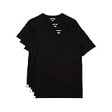 Lacoste Men's 100% Cotton Regular Fit V-Neck