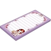 Bloco Tilembrete Tilibra Jolie, Tamanho G, 82x209mm, 50 Folhas