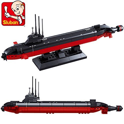 193Pcs Nuclear Powered Submarine Army Navy Ballistic Missile atomic SSBN action figure baby toys for children