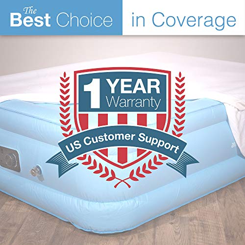Air Mattress Full Size Best Choice Raised Inflatable Bed with Fitted